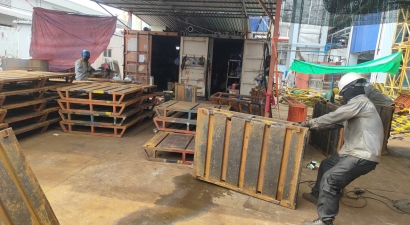 Ứng dụng của pallet trong ngành xây dựng công nghệ và dân dụng – Xu hướng tối ưu hóa thi công hiện đại